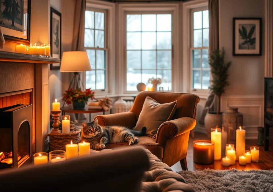 Macskás lakás illatosítása télen – mire figyelj?