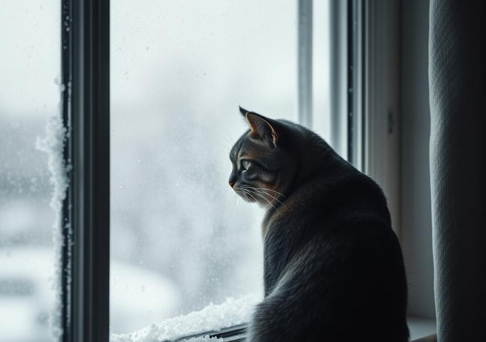 Mitől lehet levertebb a macskád télen?