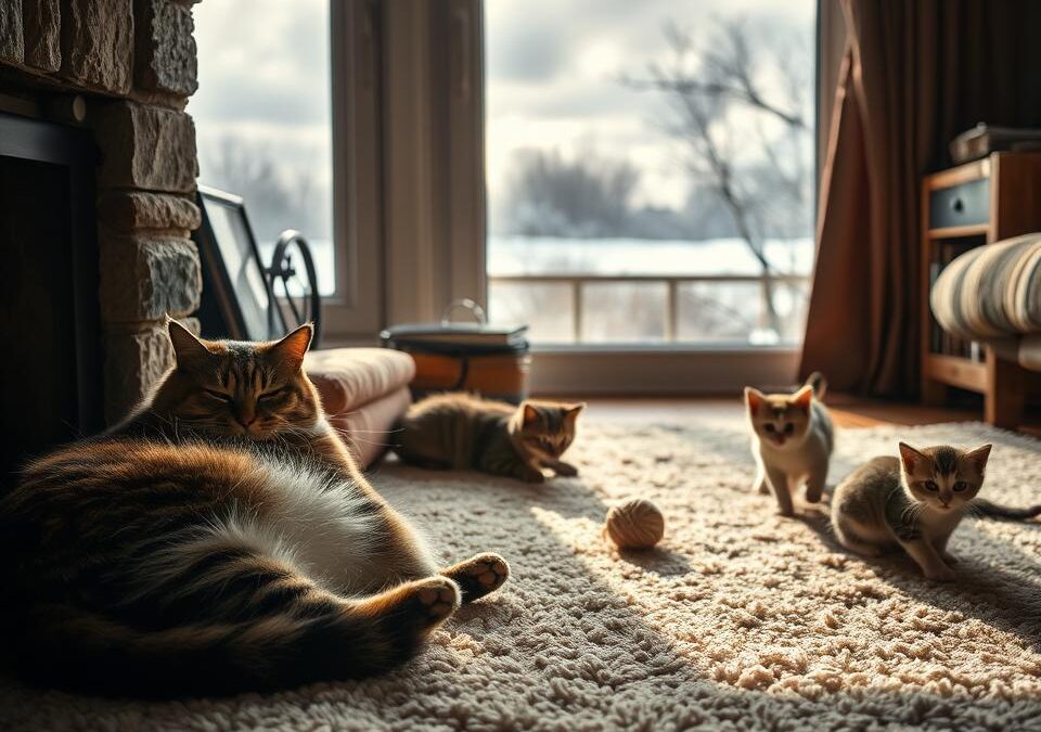 Macskák és a rövidebb nappalok – viselkedésváltozás