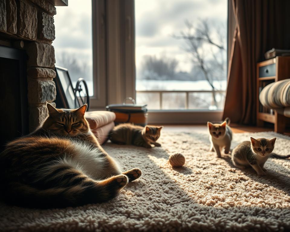 macska nappalok rövidülése tél