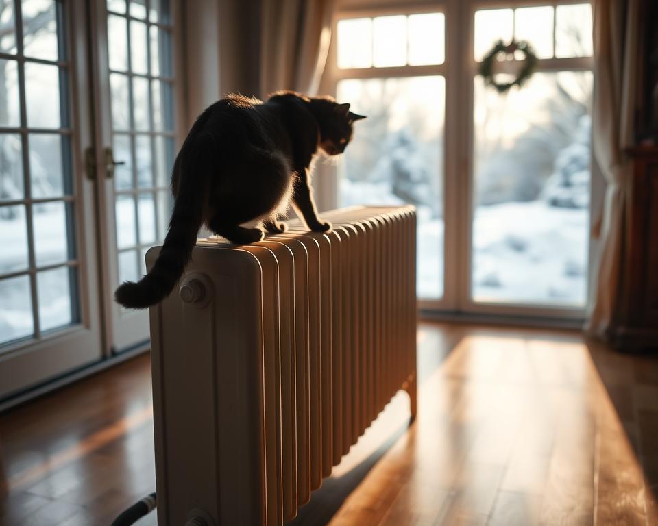 macska-radiator-veszely-tel macska radiátor veszély tél