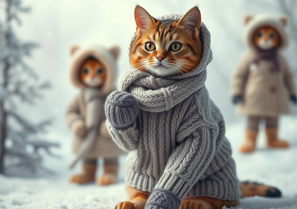 Hogyan öltöztesd fel a cicádat, ha muszáj?