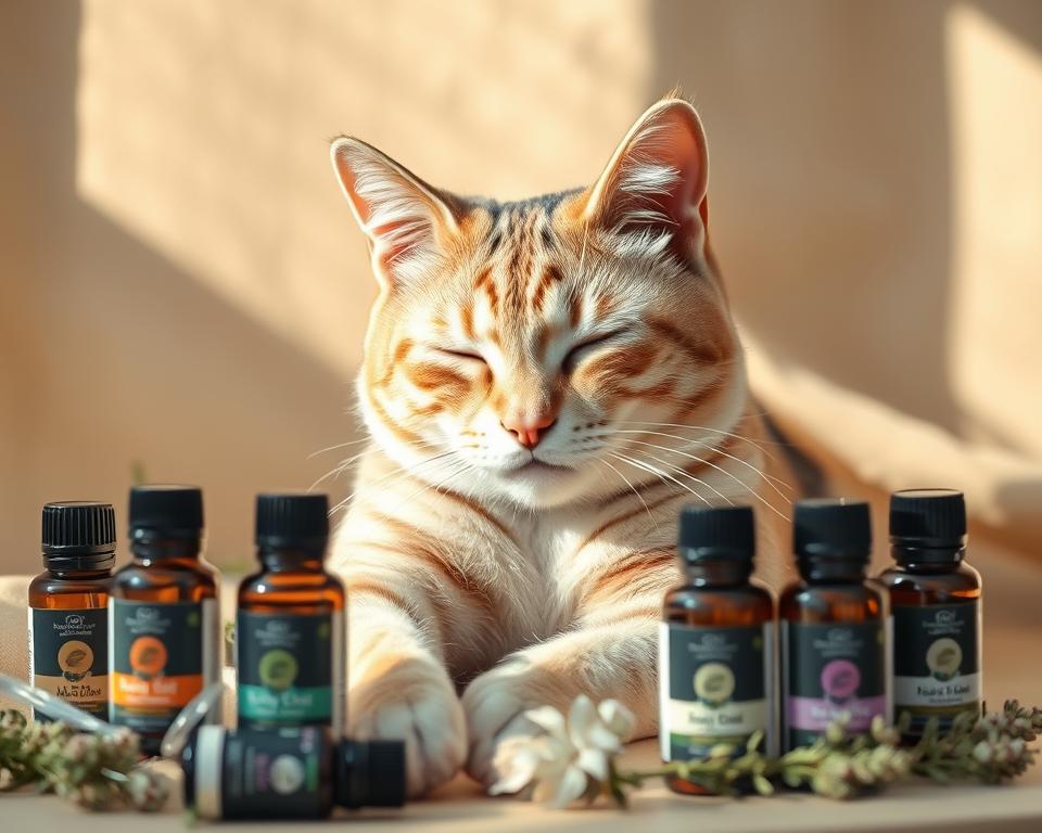 macska stresszkezelés illóolajokkal
