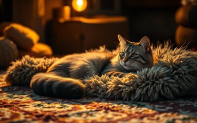 Macska és a szőnyeg – téli kuckózás vagy stressz?