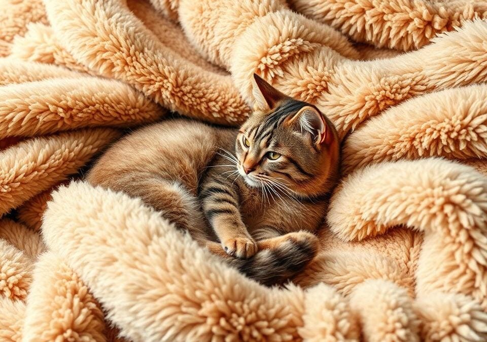 Macskák és a takarók – milyen anyagot válassz?