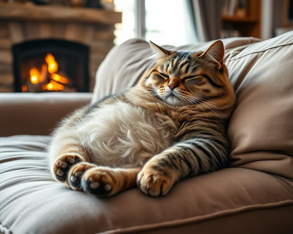 macska túlzott evés