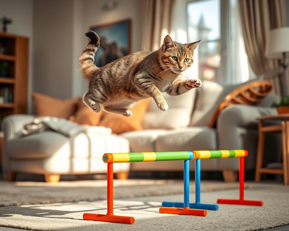 macska ugráló akadályok