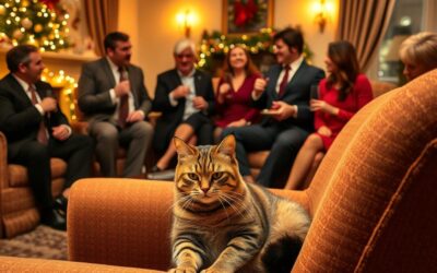 Macskás blog 17 Macska és az ünnepi vendégek – stresszkezelés