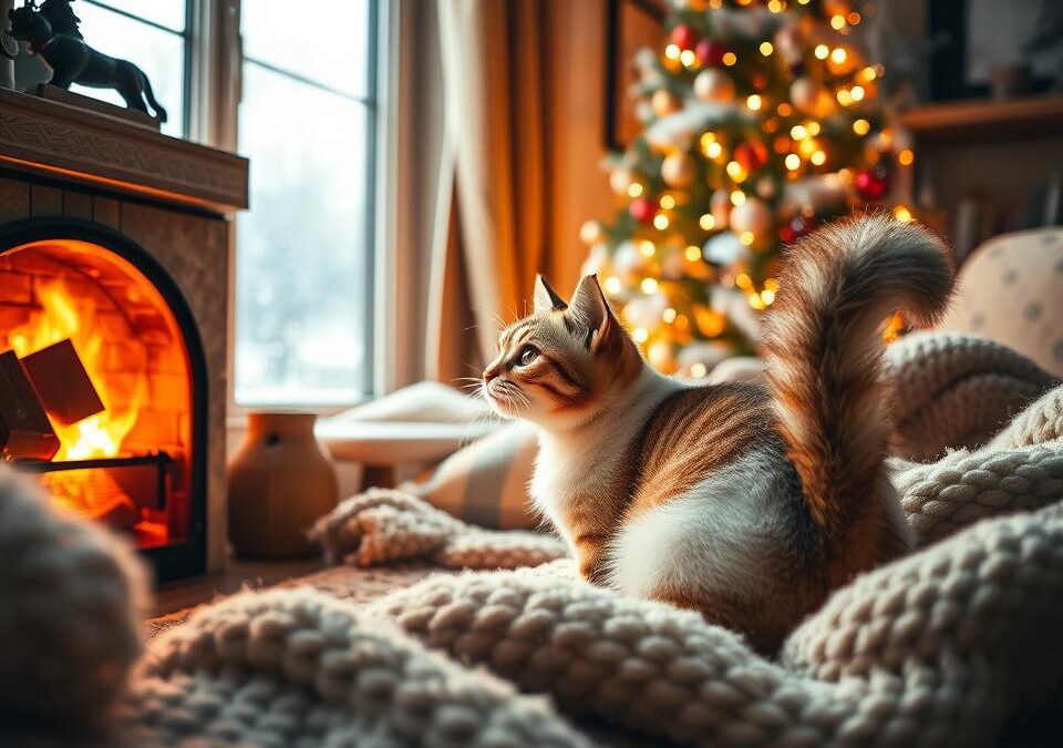 Macskák viselkedése az év végi időszakban