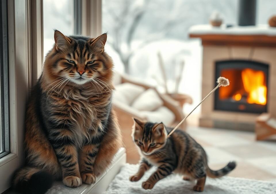 Macska téli viselkedésváltozásai