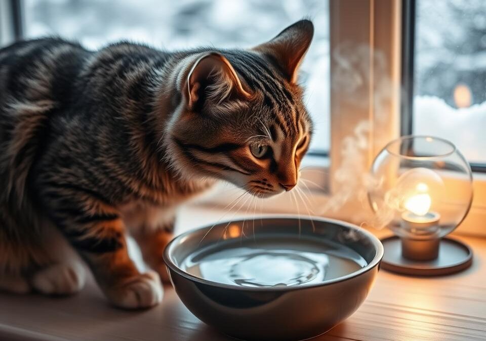 Macska ivóvízfogyasztása télen – mire figyelj?