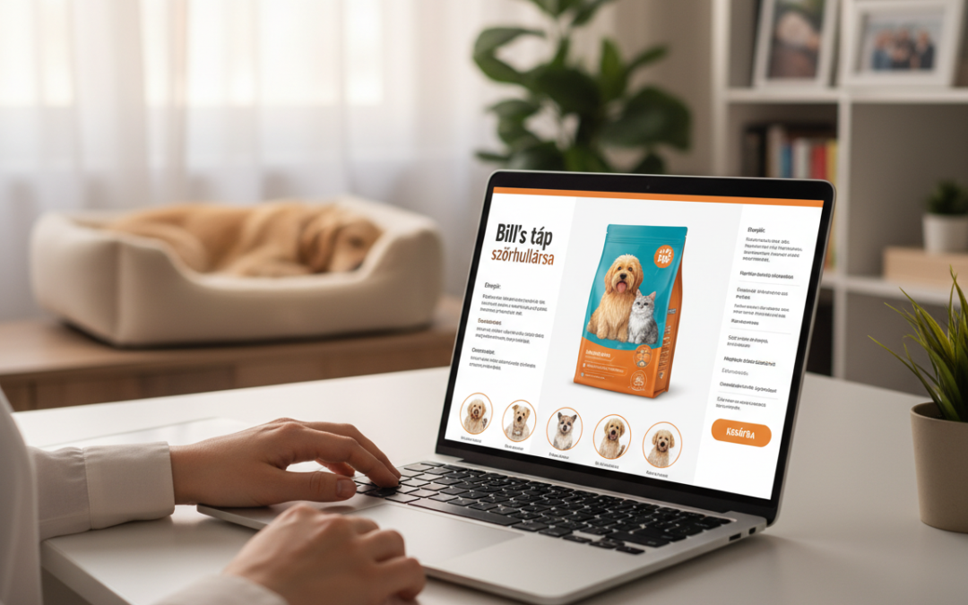 Bill’s táp szőrhullásra – webshopos rendelési útmutató