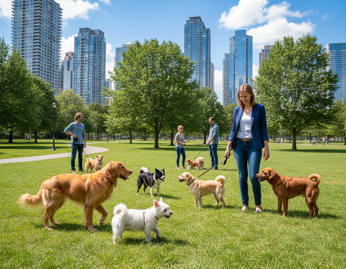biztonság kutyáknak városban