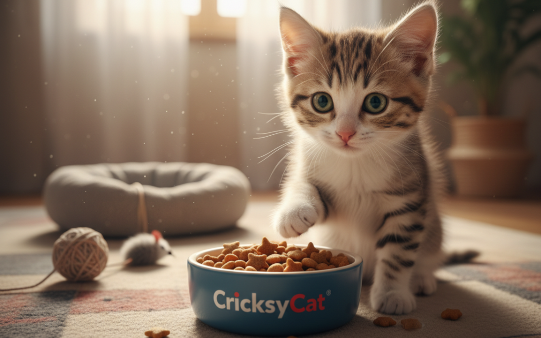 Hogyan reagált a cica az első CricksyCat adagra?