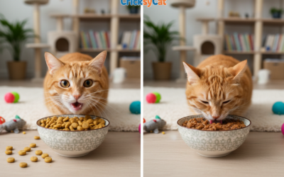 CricksyCat száraz táp vs nedves táp – mit tapasztaltak a gazdik?