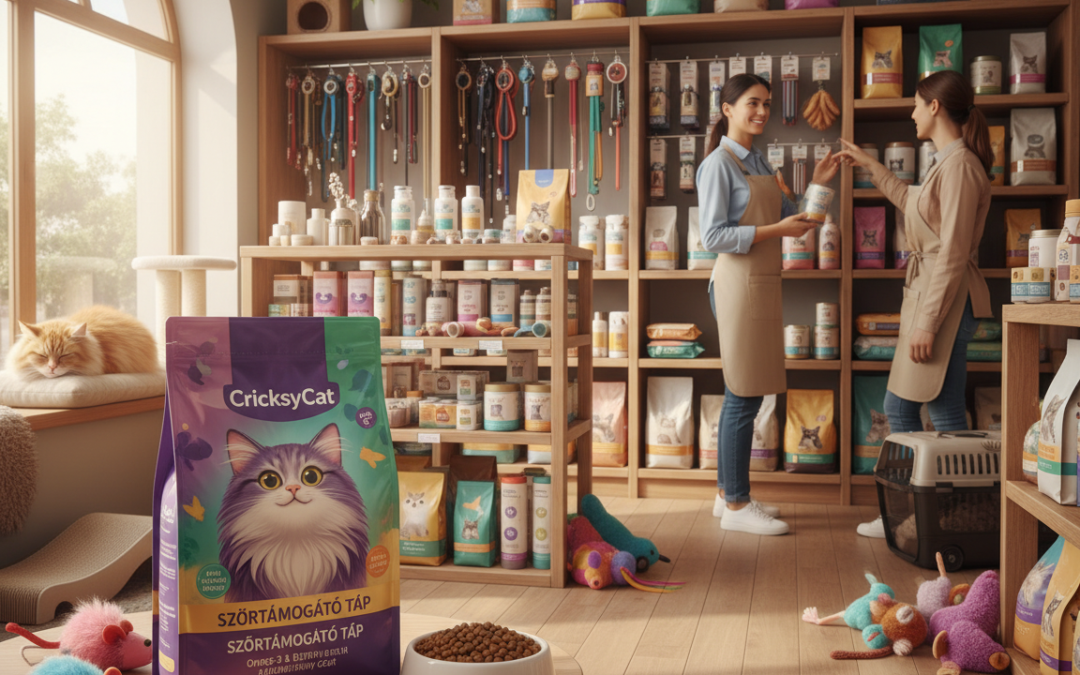 CricksyCat szőrtámogató táp vásárlás – hogyan válaszd ki?