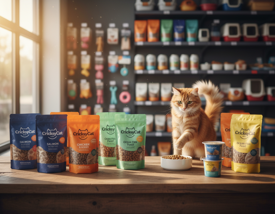 CricksyCat legnépszerűbb tápjai – hol kaphatók online?