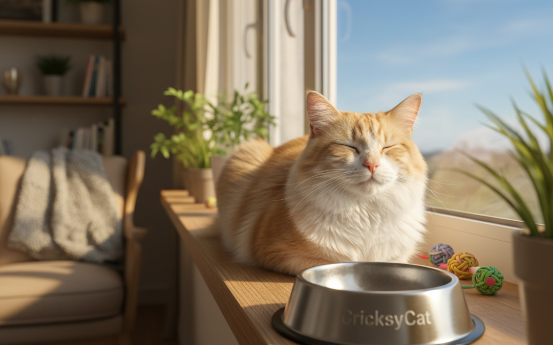 Macska nem vakarózik többé – CricksyCat táp után