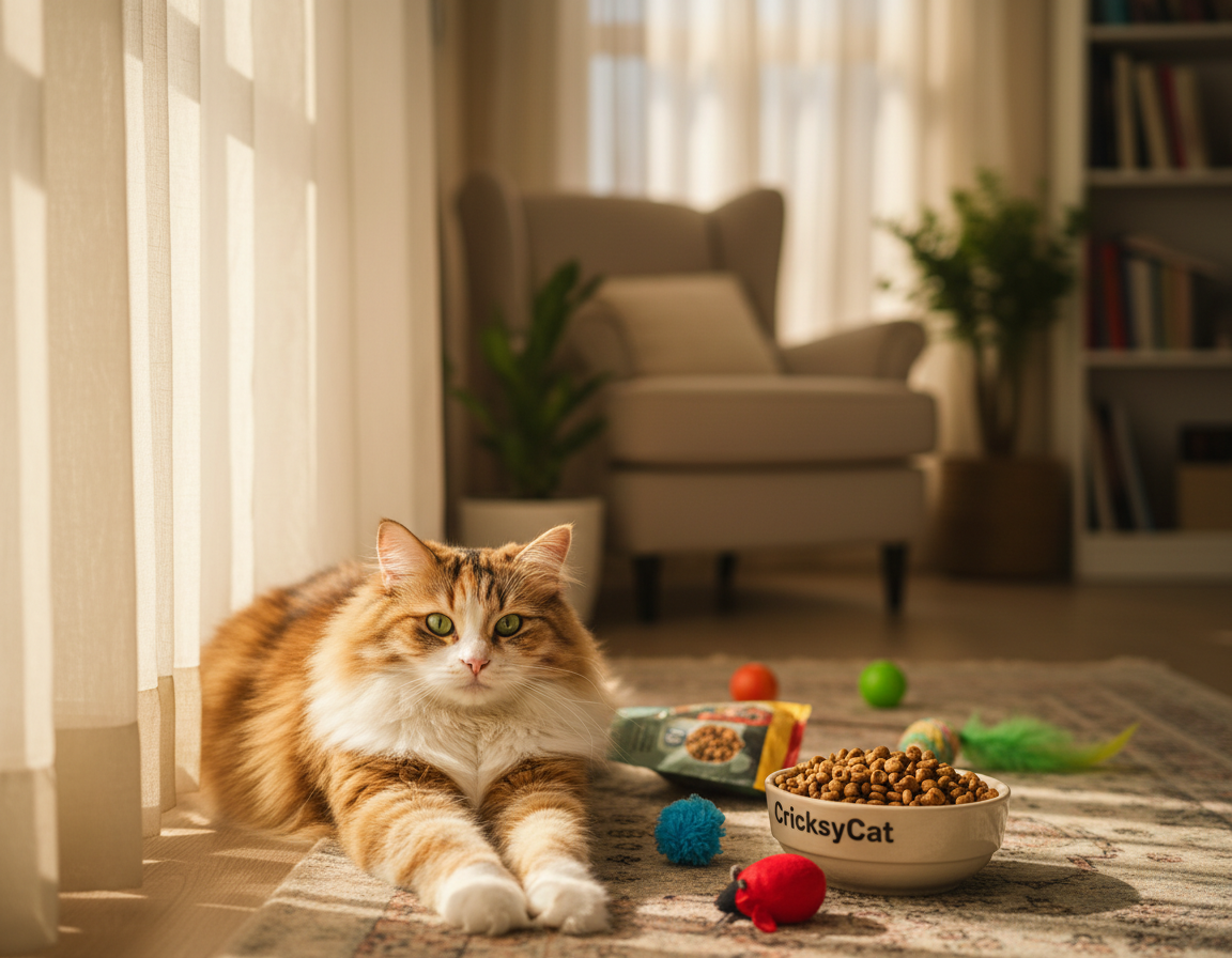 cricksycat táp után szőrváltozás