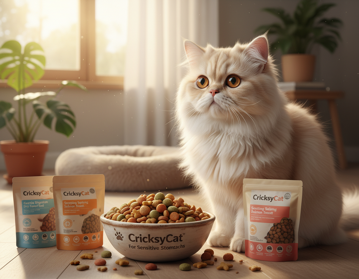 cricksycat termék bevezetése érzékeny cicának