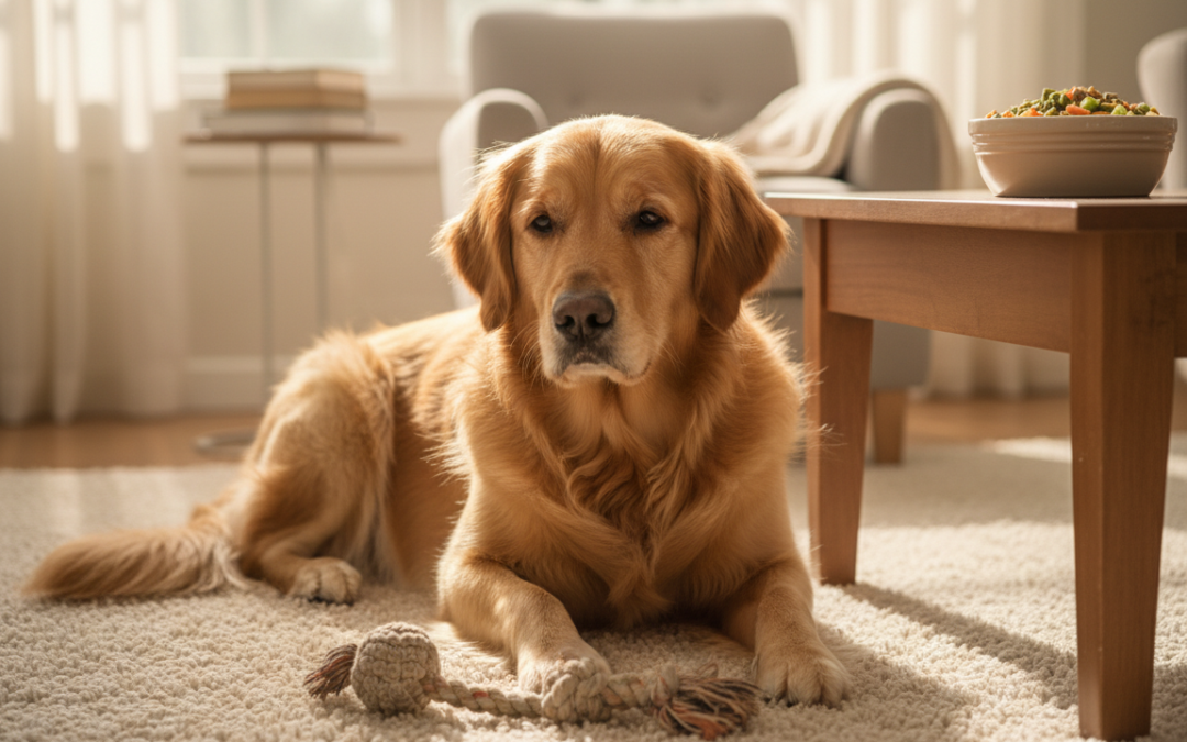 A kutya gyomrának érzékenysége – így kíméld