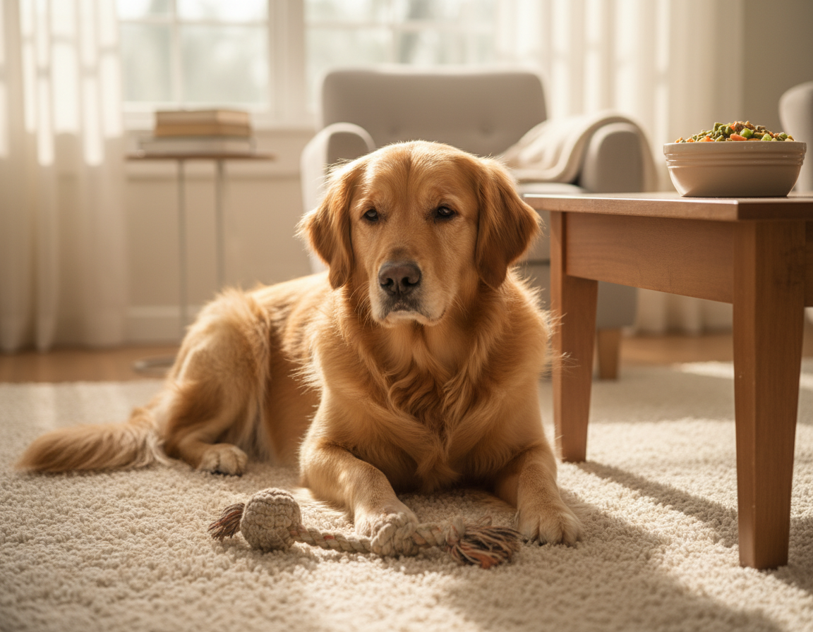 érzékeny gyomrú kutya