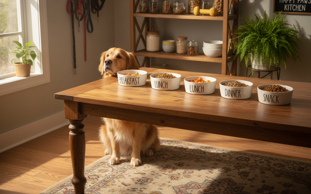 Hány étkezés ideális a kutyádnak?