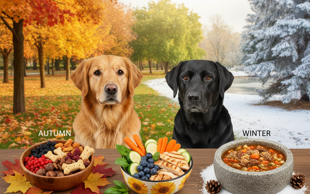 A kutyák tápanyagigénye évszak szerint is változhat