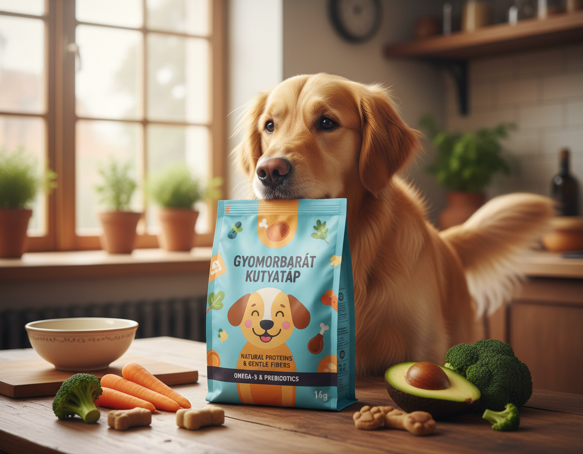 gyomorbarát kutyatáp