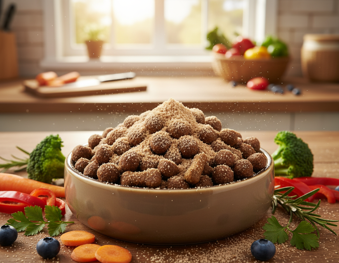 húsliszt kutyatápban