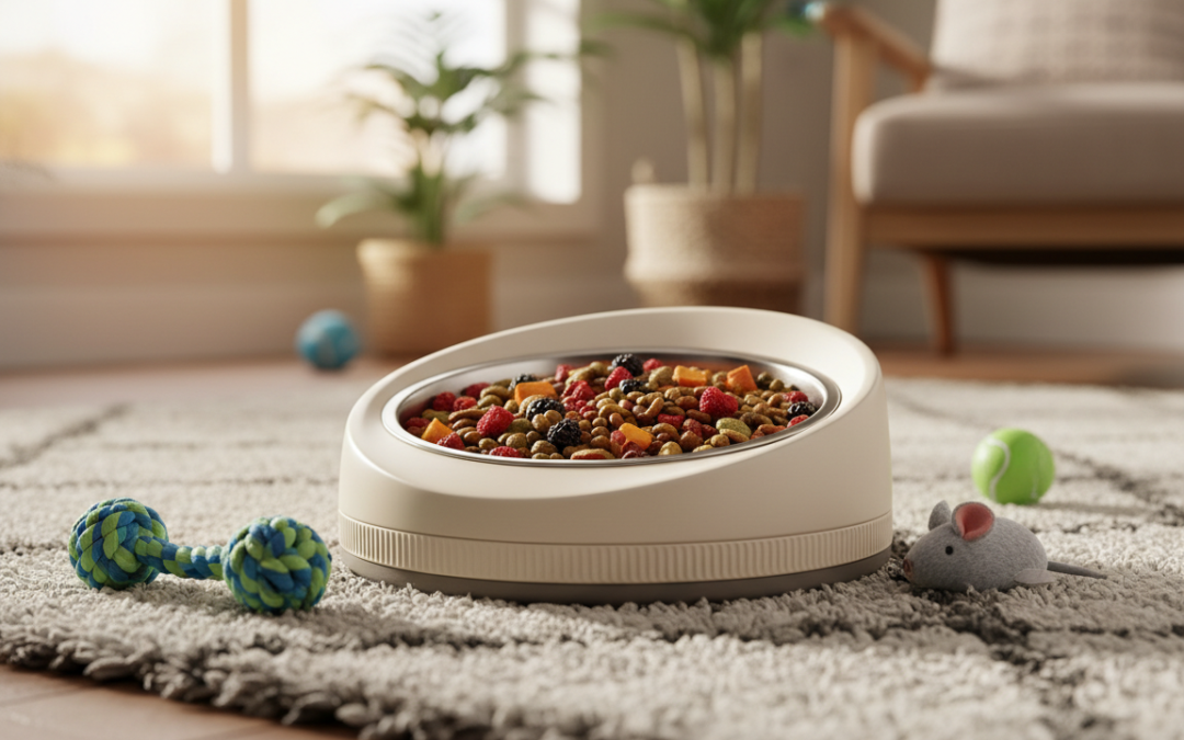 Az etetőtál szerepe – forma, méret, magasság