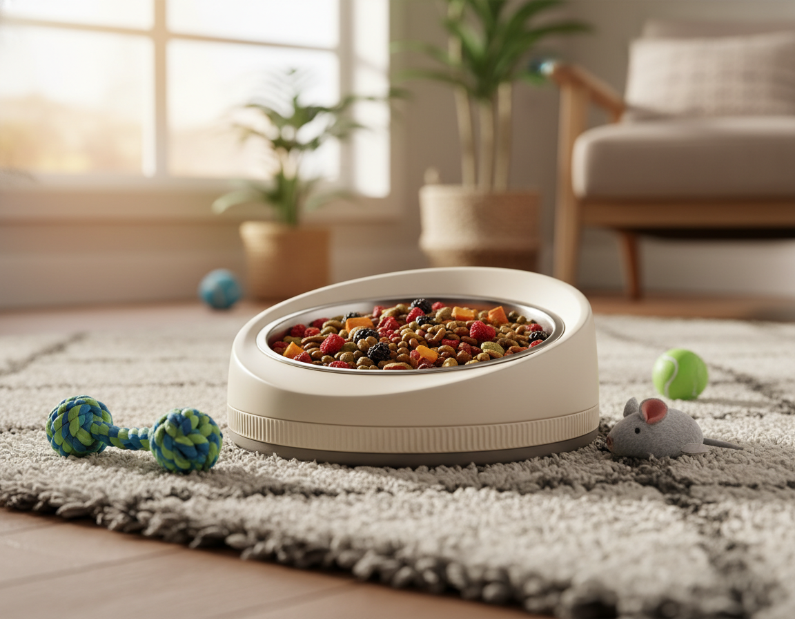 Az etetőtál szerepe – forma, méret, magasság