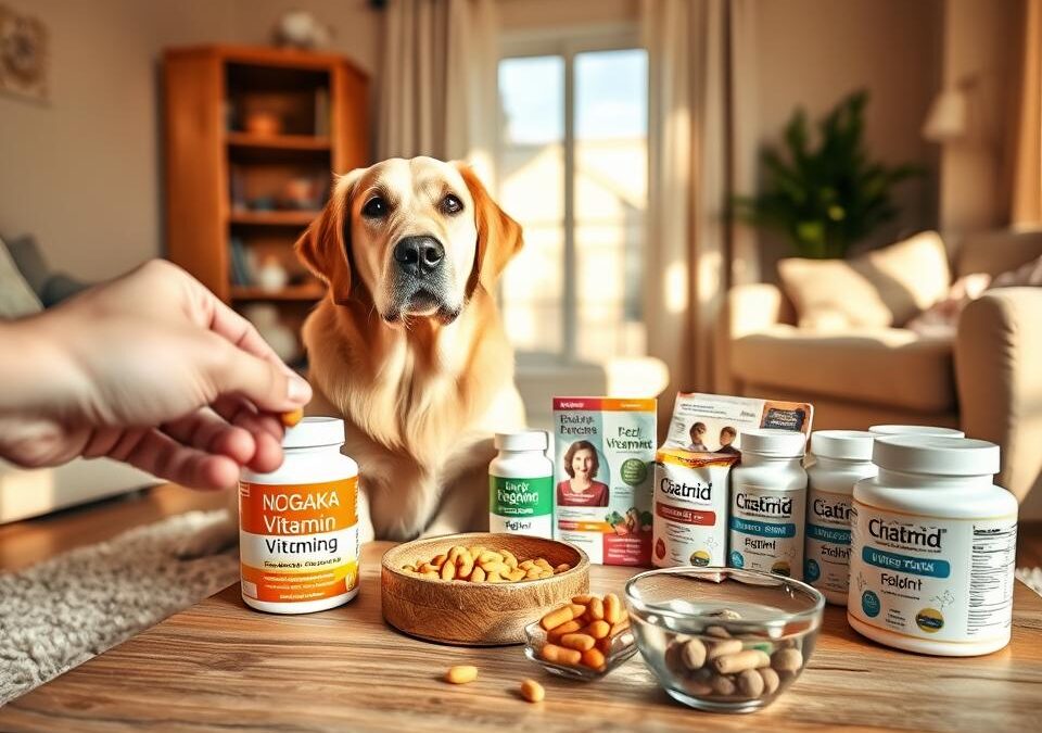 Idős kutya vitaminpótlás – Minden, amit tudnod kell róla!