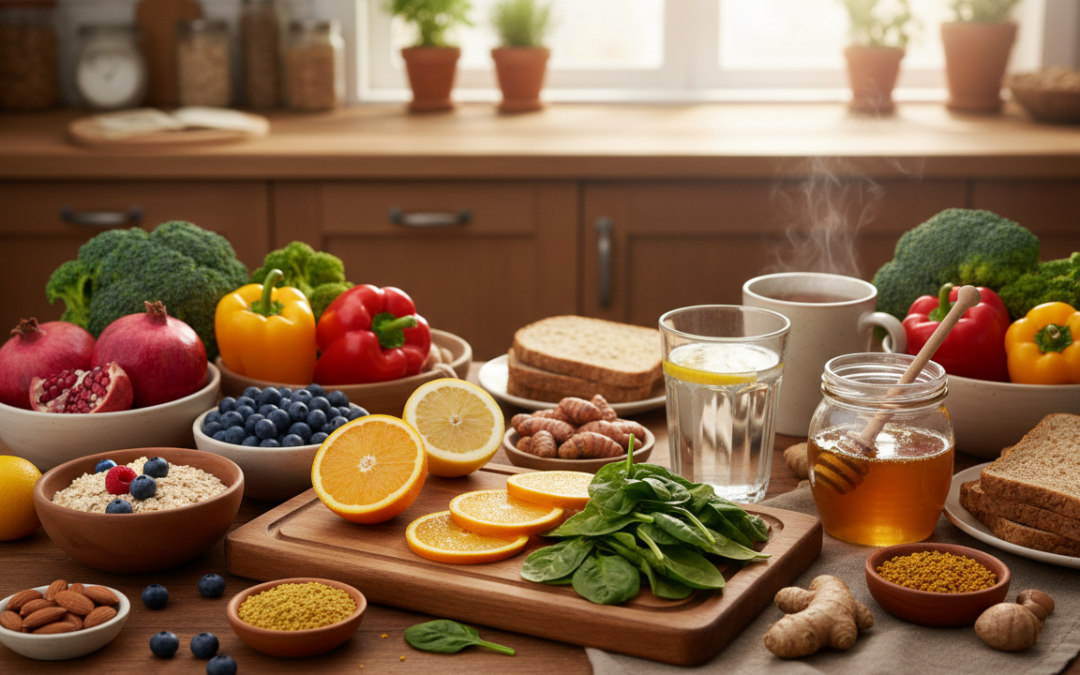 Az immunrendszer támogatása táplálkozással