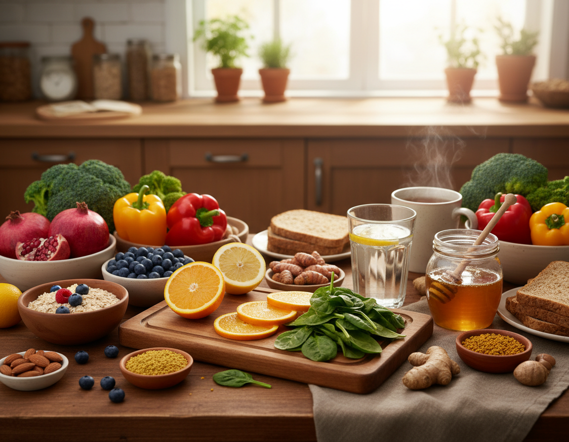 immunrendszer erősítése tápokkal