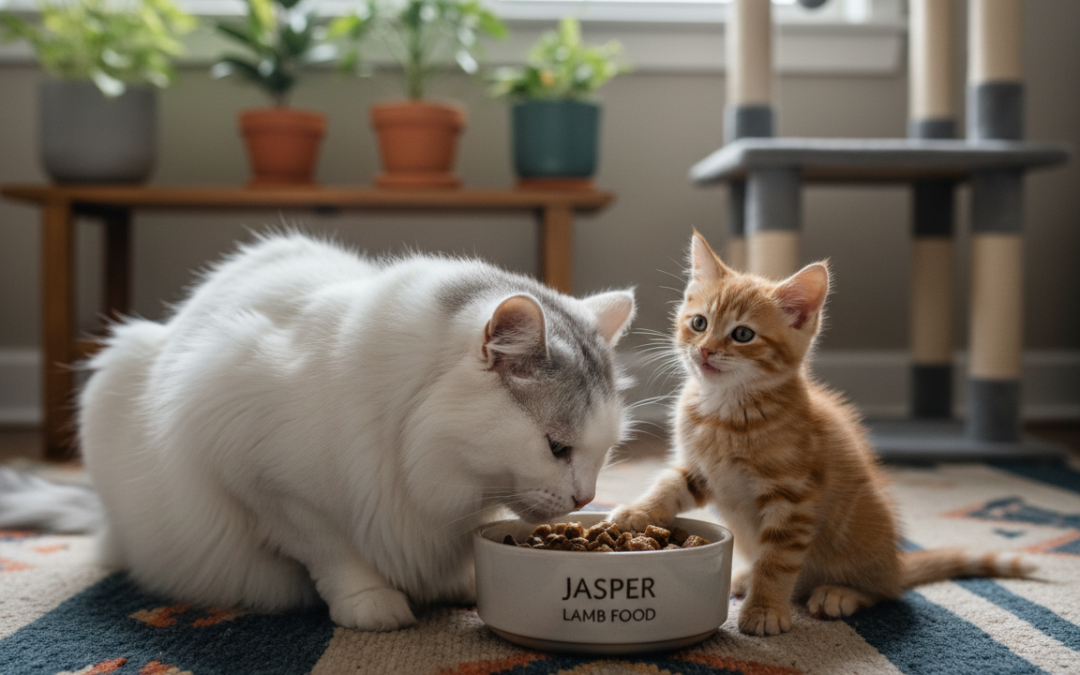 Jasper bárányos táp tapasztalat kis- és nagytestű cicáknál