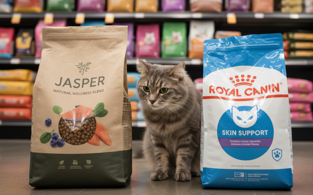 Macskák bőrallergiájára: Jasper vagy Royal Canin?