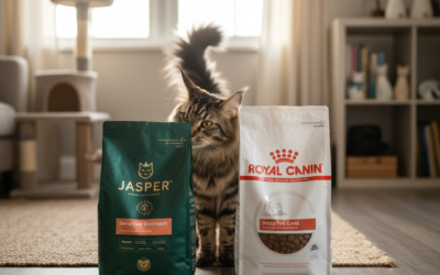 Melyik táp vált be jobban érzékeny cicáknál – Jasper vagy Royal Canin?
