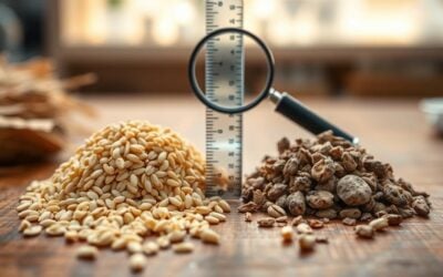 Juliet vs Ted: különbségek az összetevőkben és szemcseméretben