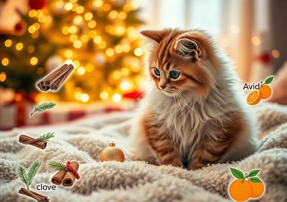 Karácsonyi illatok, amiket jobb elkerülni cicák mellett