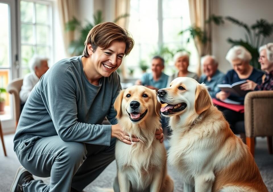 Kutya idősek otthonában segítőként – Minden, amit tudnod kell róla!