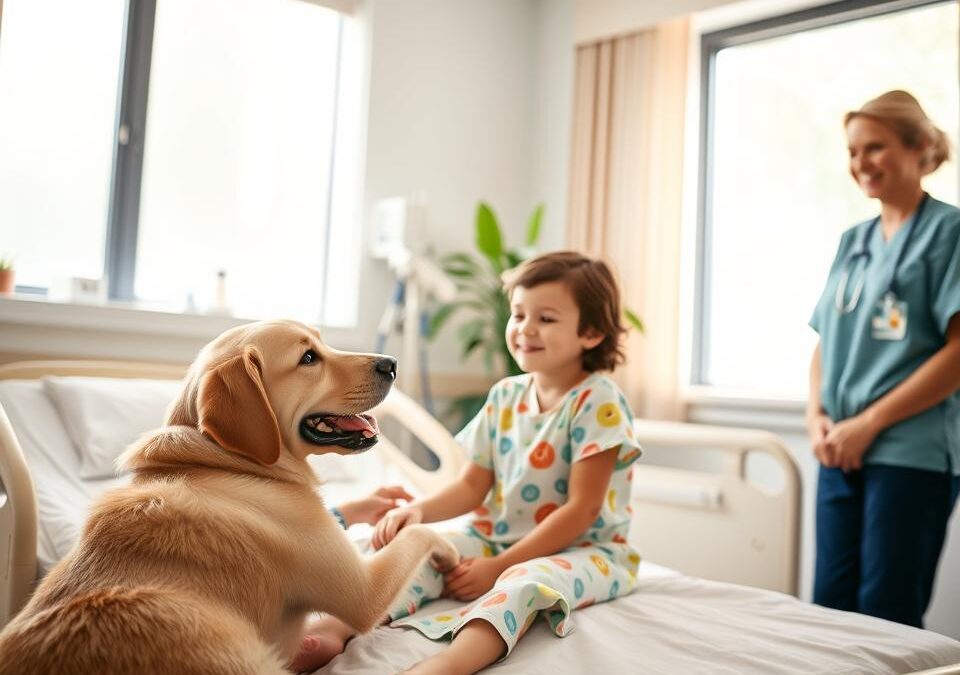 Kutya terápiás látogatások kórházban – Minden, amit tudnod kell róla!