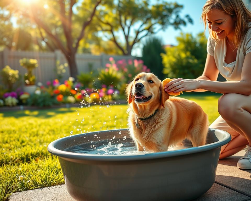 kutyafürdetés kapcsolaterősítés