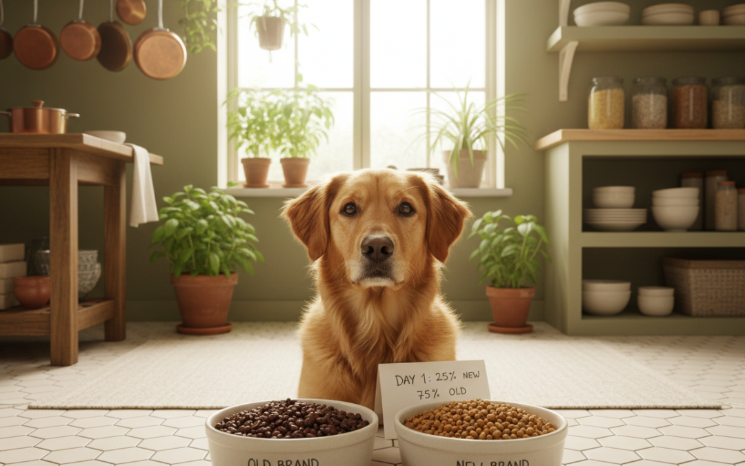 Kutyatáp váltás – hogyan csináld fokozatosan?