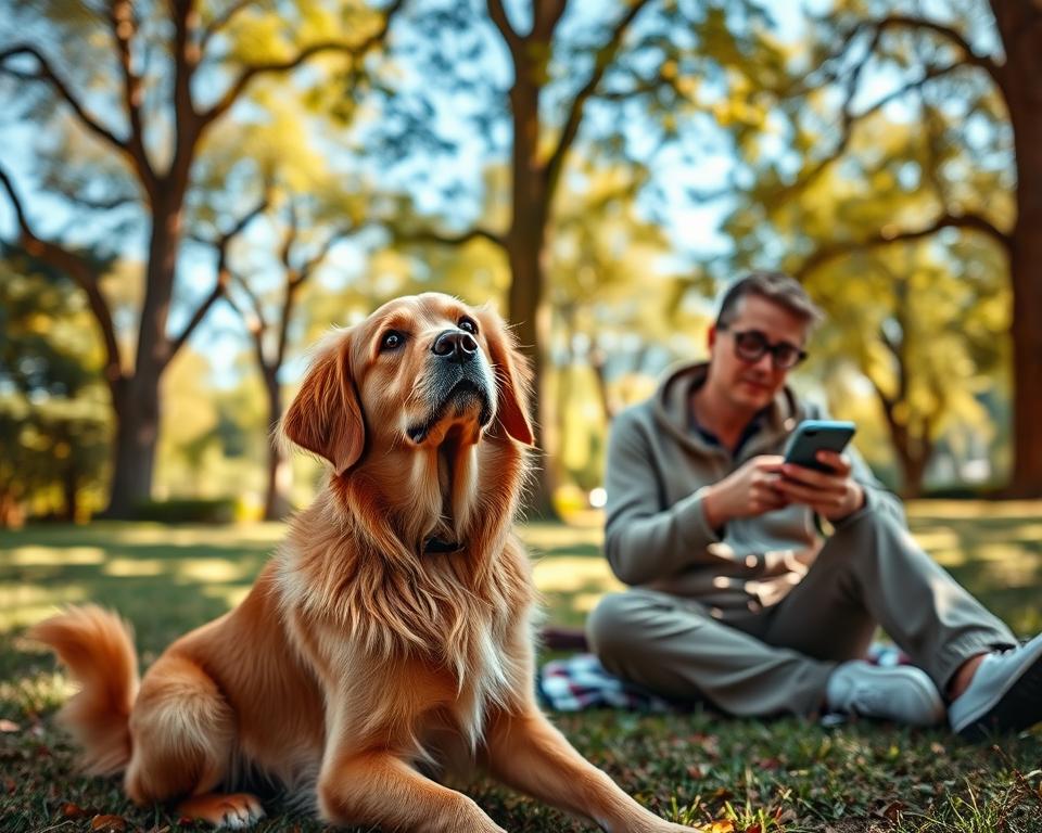 kutyával való jelenlét