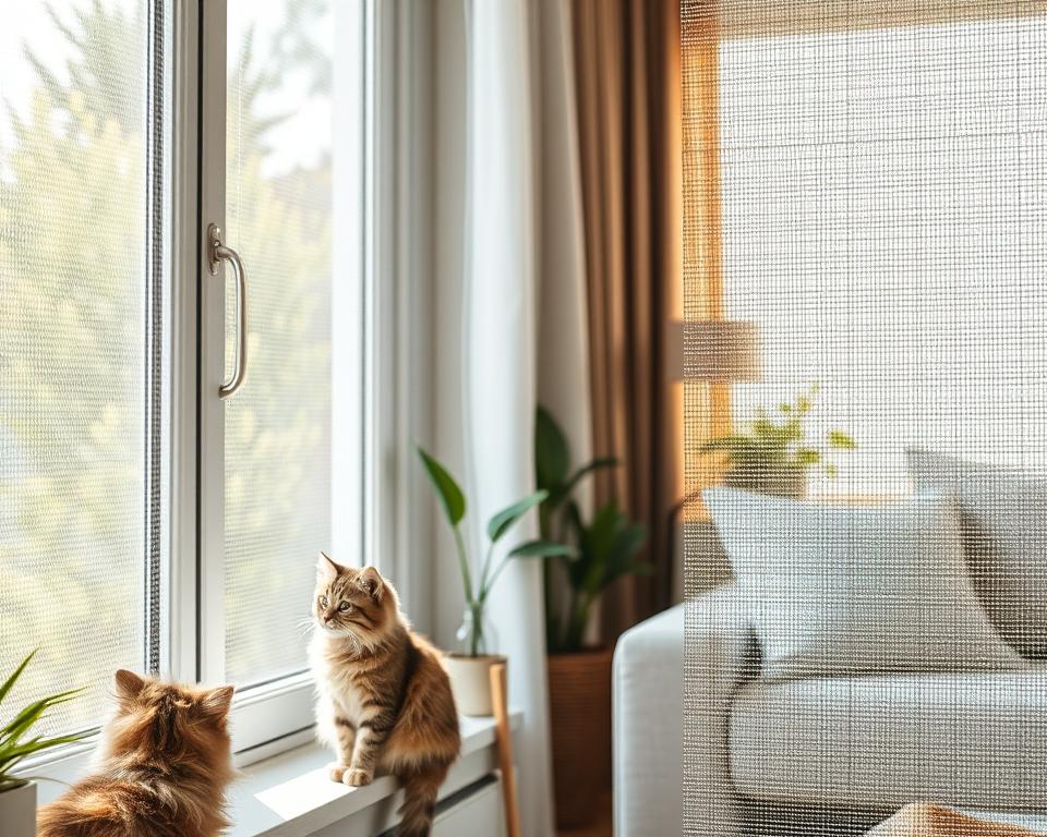 macska ablakvédő hálók