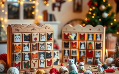Macskás adventi naptár – készíts saját kézzel!