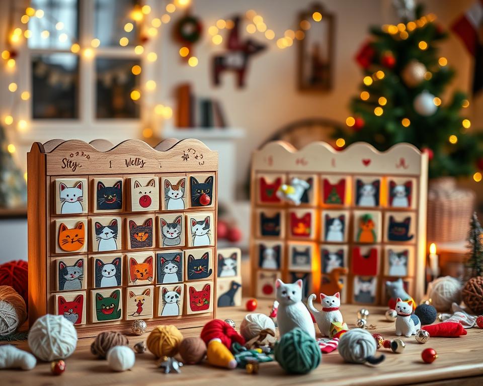 macska adventi naptár