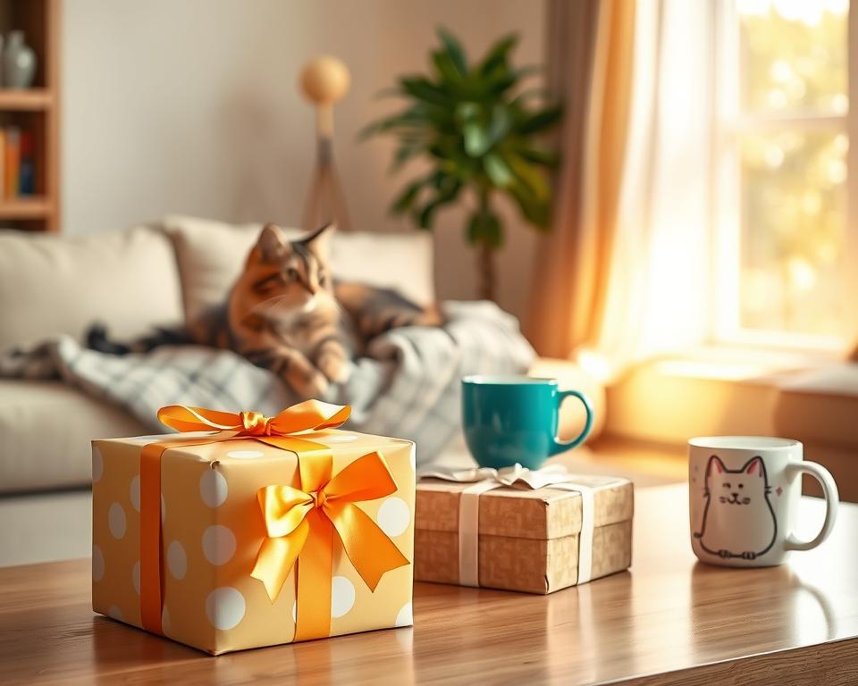 macska ajándék gazdinak