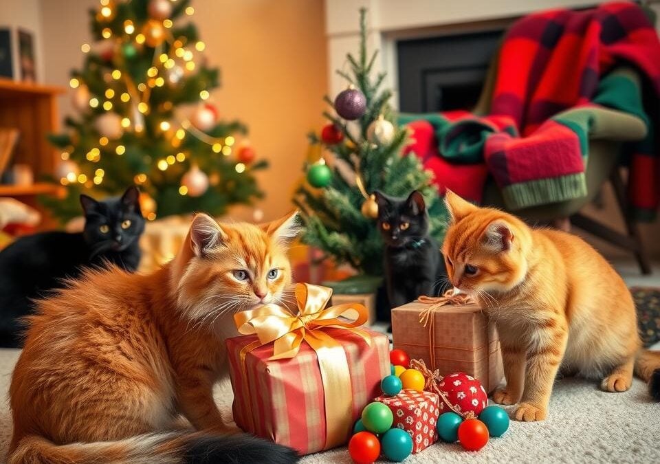 Ajándékok cicásoknak karácsonyra – hasznos és cuki tippek